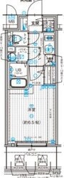 エスリード大阪デュアルゲートの物件間取画像